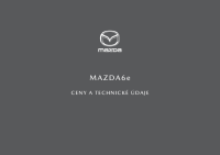 Mazda 6e - cennik - SK 2025 